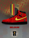 World Cup 2026 Belgium V.1 Custom High-Top Sneakers