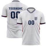 Custom England Style 2026 Soccer Jersey