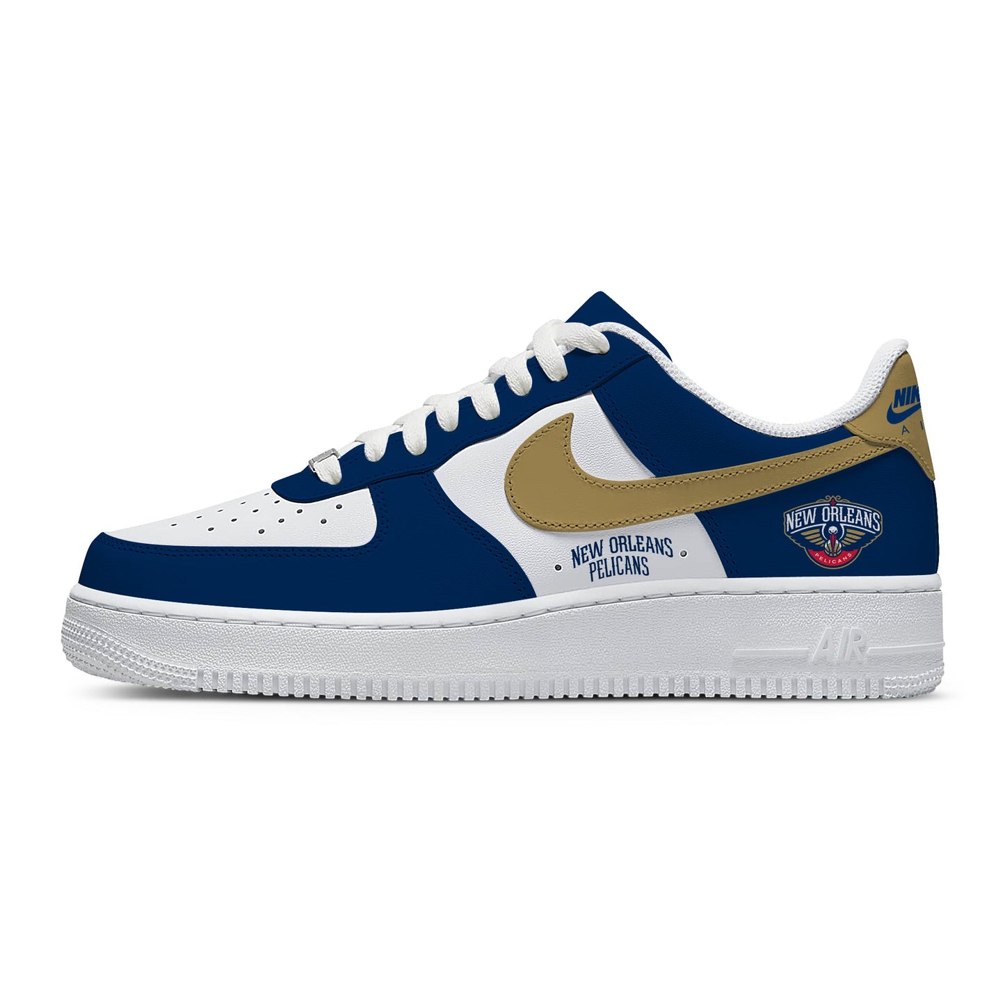 New Orleans Basketball Custom Air-Style Sneakers