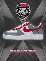 New Mexico College Custom Air-Style Sneakers