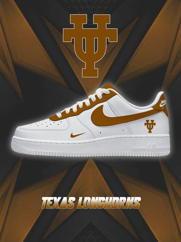 Texas College Custom Air-Style Sneakers