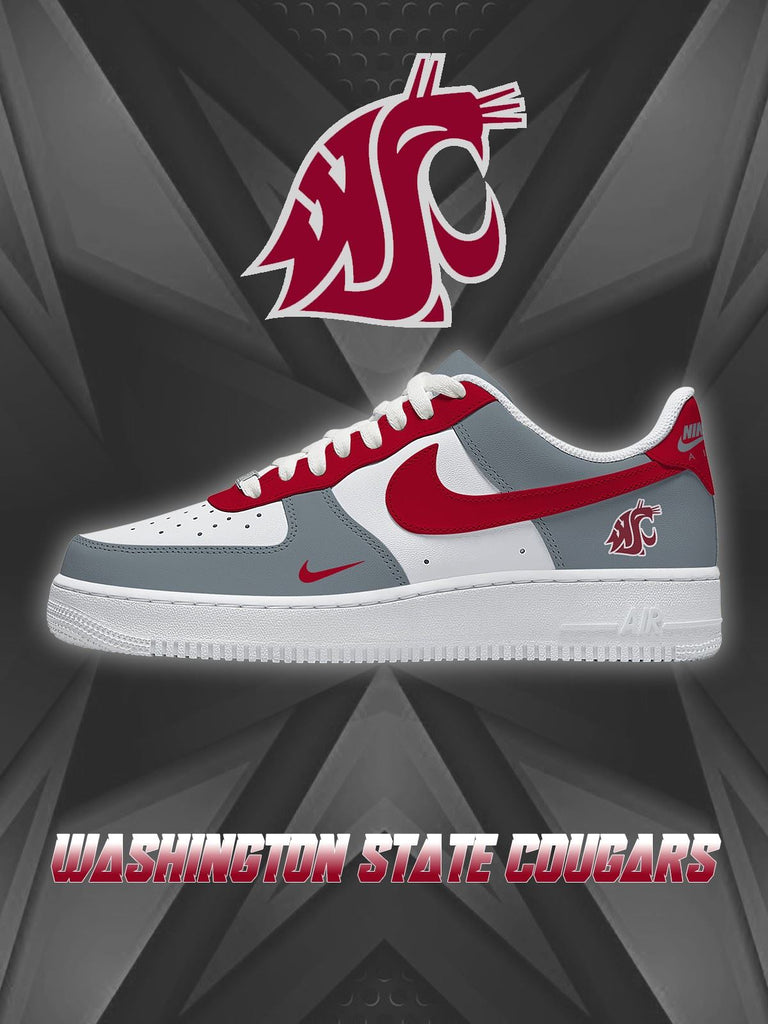 Washington State College Custom Air-Style Sneakers