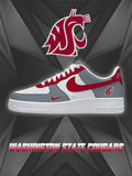 Washington State College Custom Air-Style Sneakers
