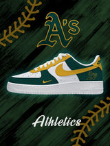Oakland Baseball Custom Air-Style Sneakers