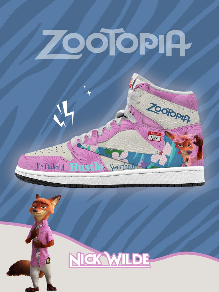 Nick Wilde V.1 Custom TS High Sneakers