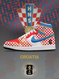World Cup 2026 Croatia V.1 Custom High-Top Sneakers