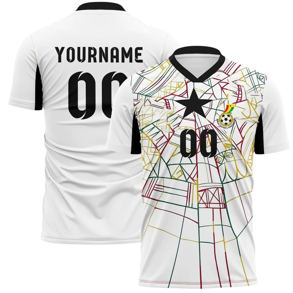 Custom Ghana Style 2026 Soccer Jersey