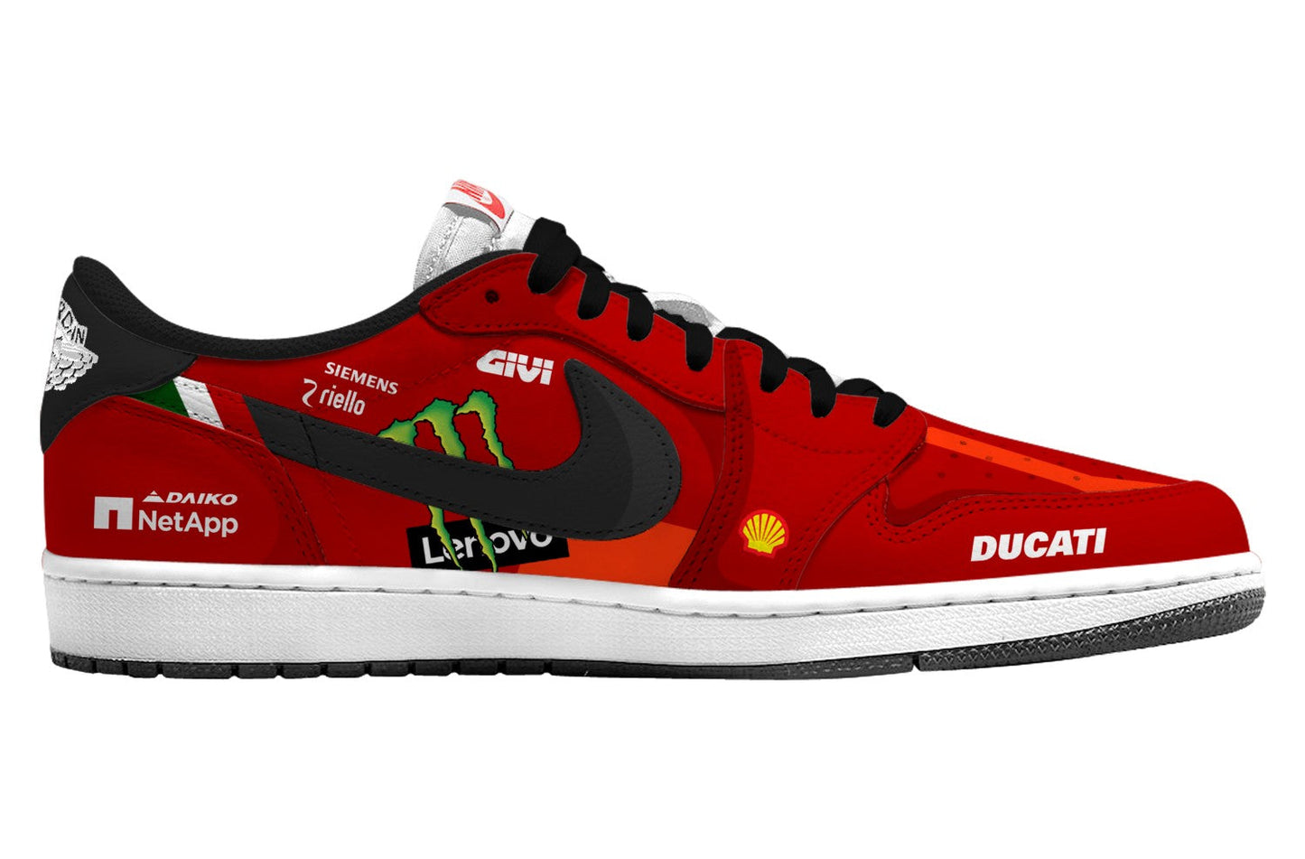 Duca Len Team V.1 Custom TS Low Sneakers
