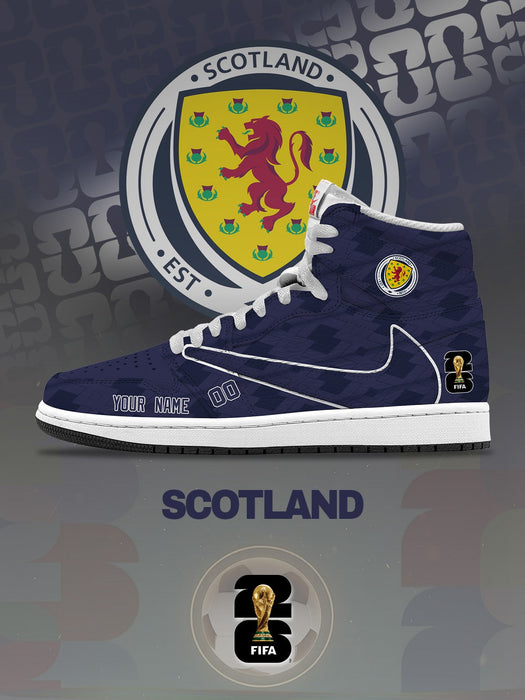 World Cup 2026 Scotland V.1 Custom TS High Sneakers