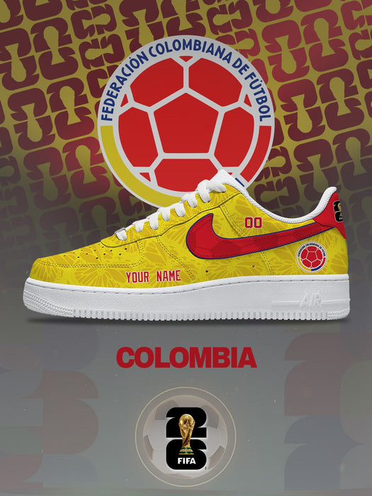 World Cup 2026 Colombia V.1 Custom Air-Style Sneakers