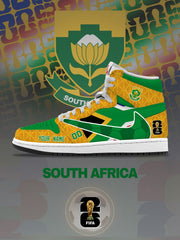 World Cup 2026 South Africa V.1 Custom TS High Sneakers
