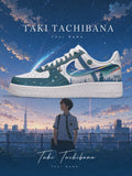 Taki Tachibana V.1 Custom Air-Style Sneakers
