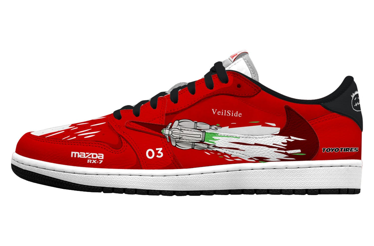 Dominic Toretto RX-7 V.1 Custom TS Low Sneakers