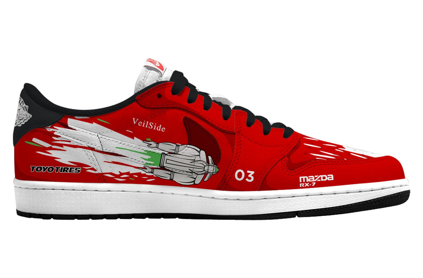 Dominic Toretto RX-7 V.1 Custom TS Low Sneakers
