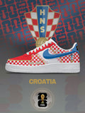 World Cup 2026 Croatia V.1 Custom Air-Style Sneakers
