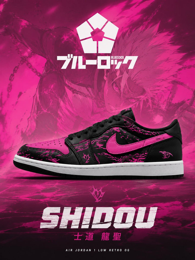 Ryusei Shido V.1 Custom Low-Top Court Sneakers