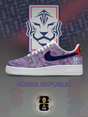 World Cup 2026 Korea Republic V.1 Custom Air-Style Sneakers