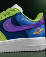 NIKE TOY STORY CUSTOM PAINT ALLIEN PIZZA PLANET