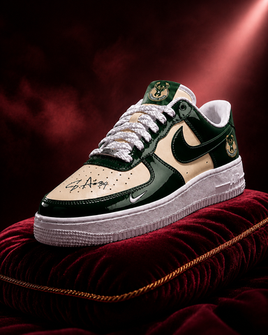 Special🏆 Milwaukee Bucks 2026 🏆 Custom AF Sneakers