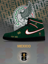 World Cup 2026 Mexico V.1 Custom High-Top Sneakers