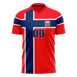Custom Norway Style 2026 Soccer Jersey
