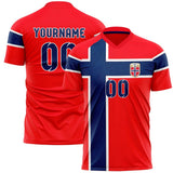 Custom Norway Style 2026 Soccer Jersey