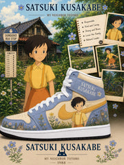 Satsuki Kusakabe V.1 Custom High-Top Sneakers