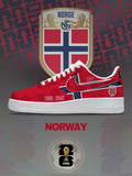 World Cup 2026 Norway V.1 Custom Air-Style Sneakers
