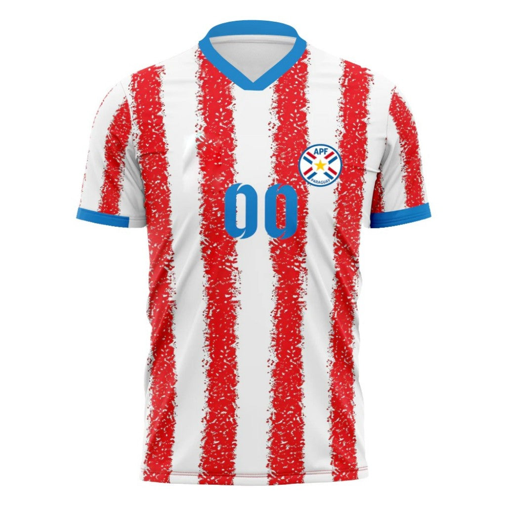 Custom Paraguay Style 2026 Soccer Jersey