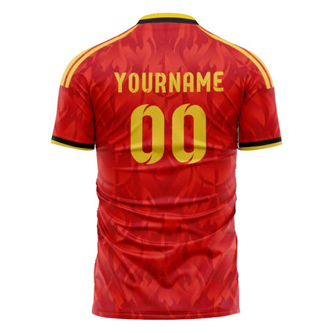 Custom Belgium Style 2026 Soccer Jersey