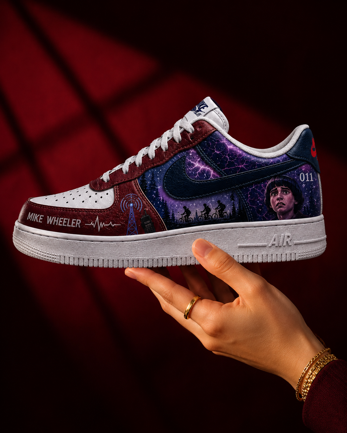 Mike Wheeler V.2 Custom Air-Style Sneakers