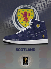 World Cup 2026 Scotland V.1 Custom High-Top Sneakers