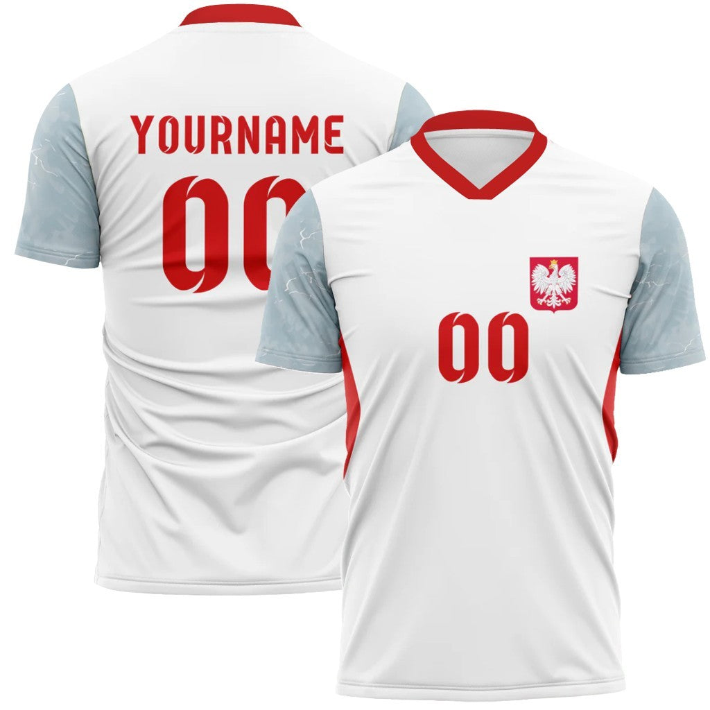 Custom Poland Style 2026 Soccer Jersey