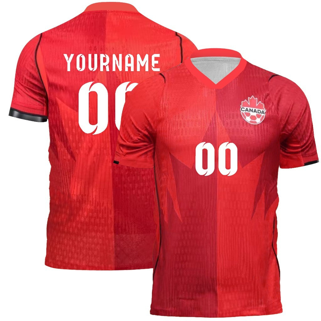 Custom Canada Style 2026 Soccer Jersey