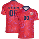 Custom Costa Rica Style 2026 Soccer Jersey