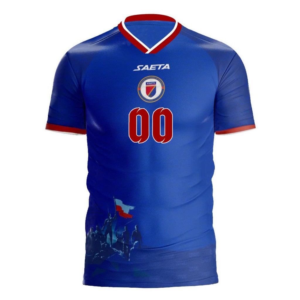 Custom Haiti Style 2026 Soccer Jersey