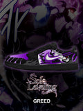 Greed V.1 Custom Low-Top Court Sneakers