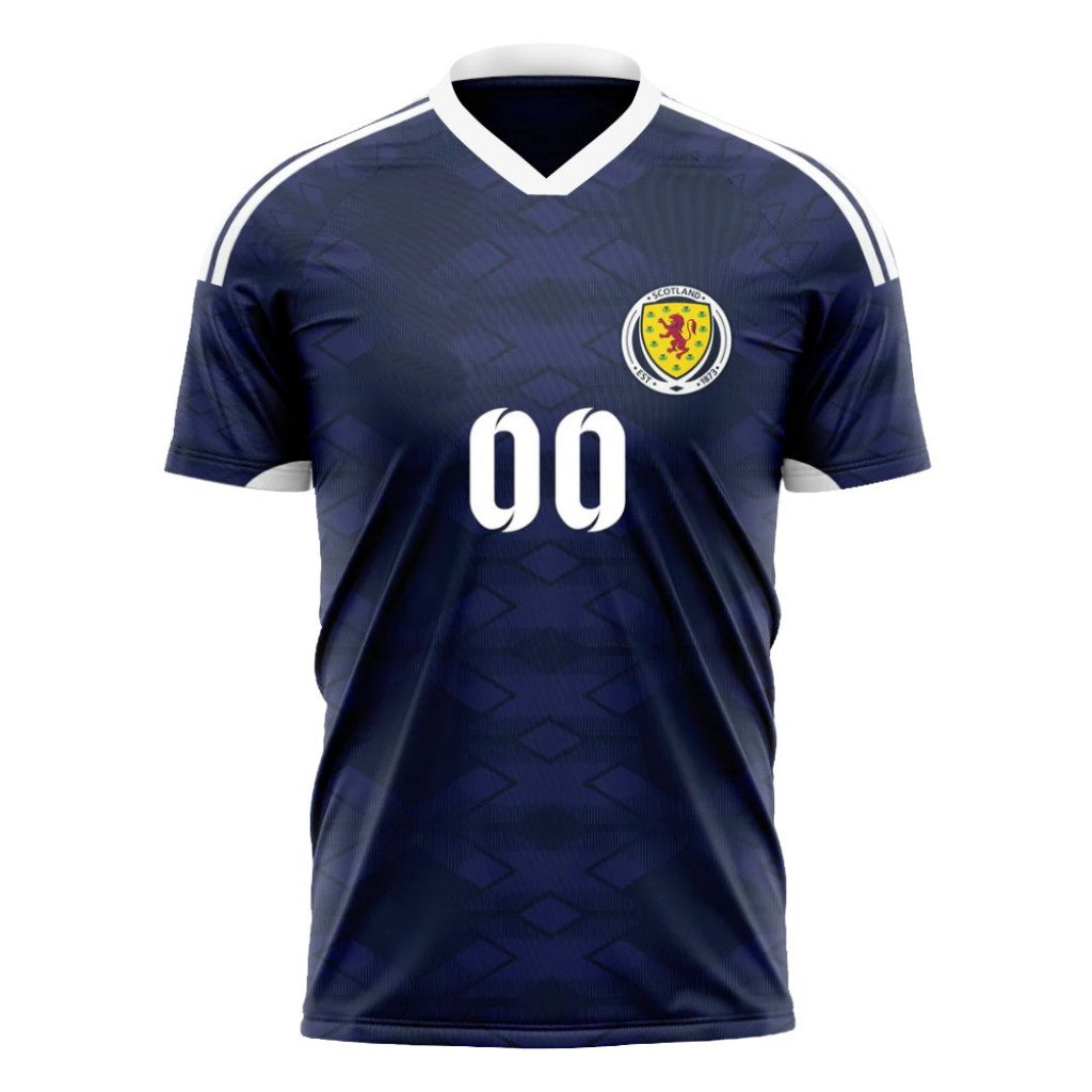Custom Scotland Style 2026 Soccer Jersey