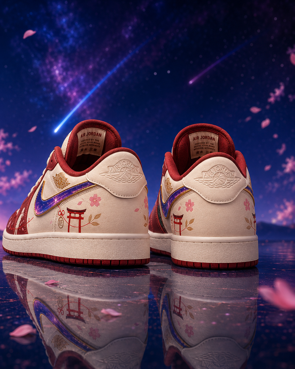 Mitsuha Miyamizu  V.2 Custom SB-Style Sneakers