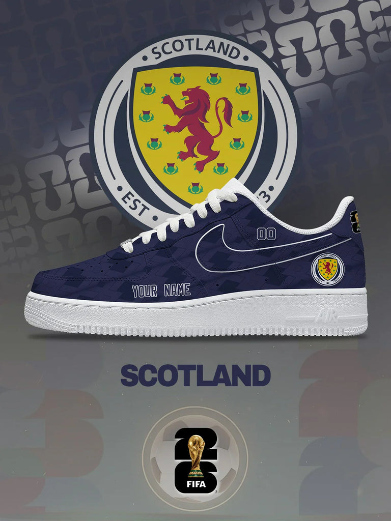 World Cup 2026 Scotland V.1 Custom Air-Style Sneakers