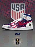 World Cup 2026 USA V.1 Custom High-Top Sneakers