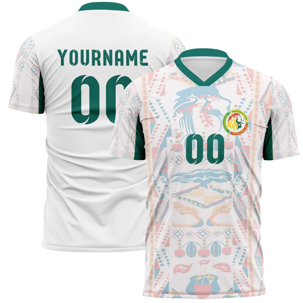 Custom Senegal Style 2026 Soccer Jersey