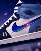 Taki Tachibana  V.2 Custom High-Top Sneakers