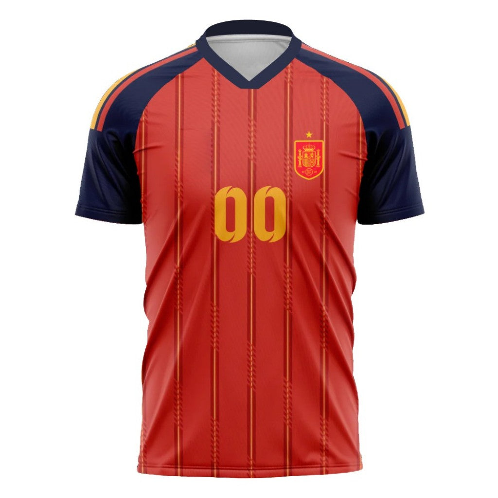 Custom Spain Style 2026 Soccer Jersey