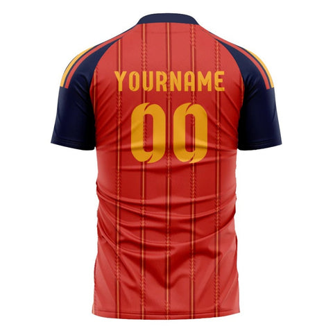 Custom Spain Style 2026 Soccer Jersey