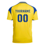 Custom Sweden Style 2026 Soccer Jersey