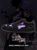 Sung Jinwoo LVL Max V.1 Custom Low-Top Court Sneakers