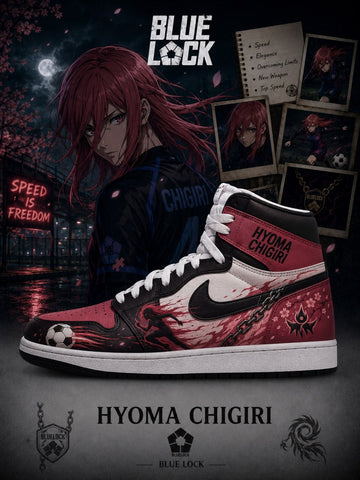 Hyoma Chigiri V.3 Custom High-Top Sneakers