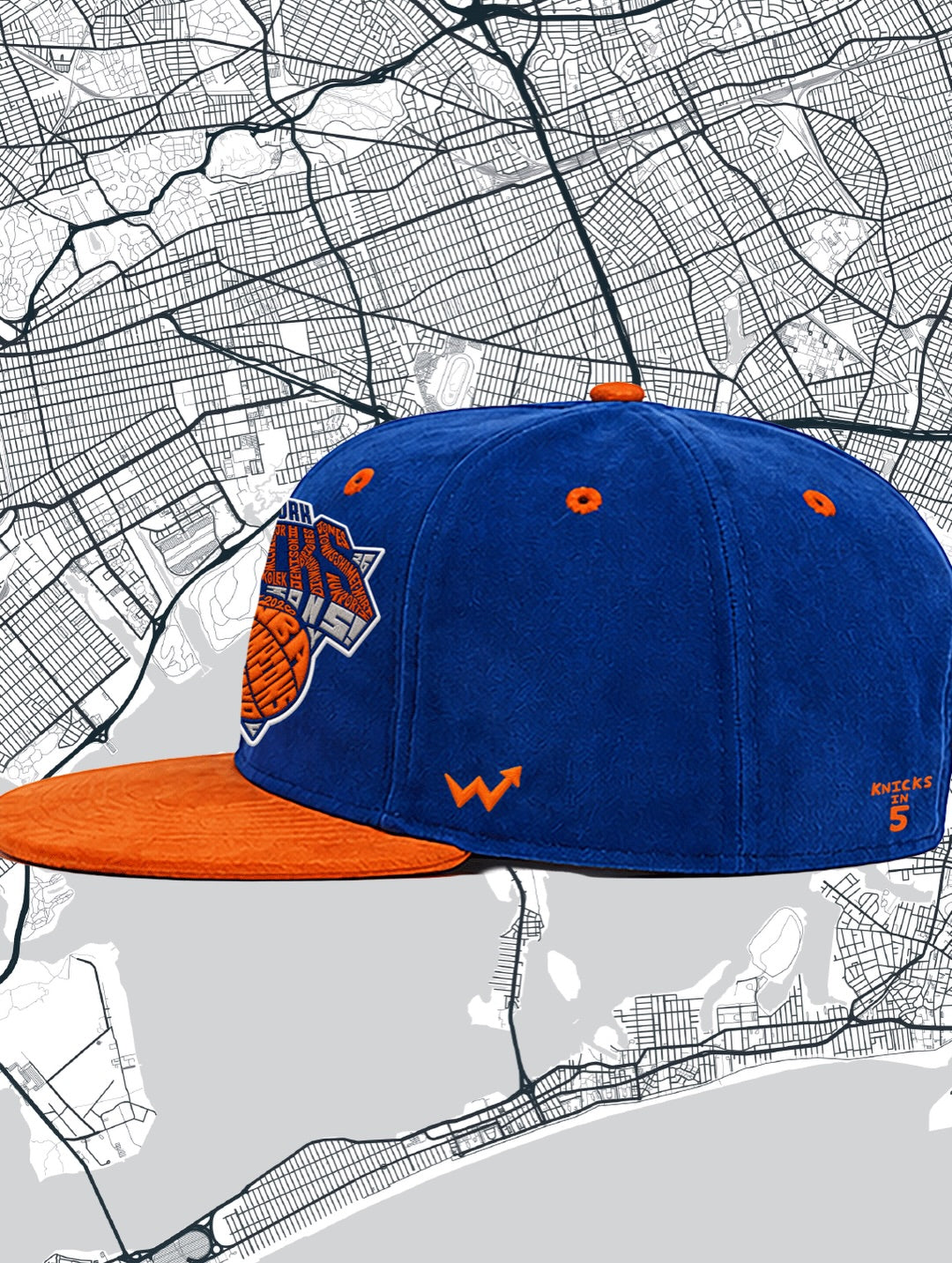 The "Knicks in 5" Championship KIXO™ Cap with box