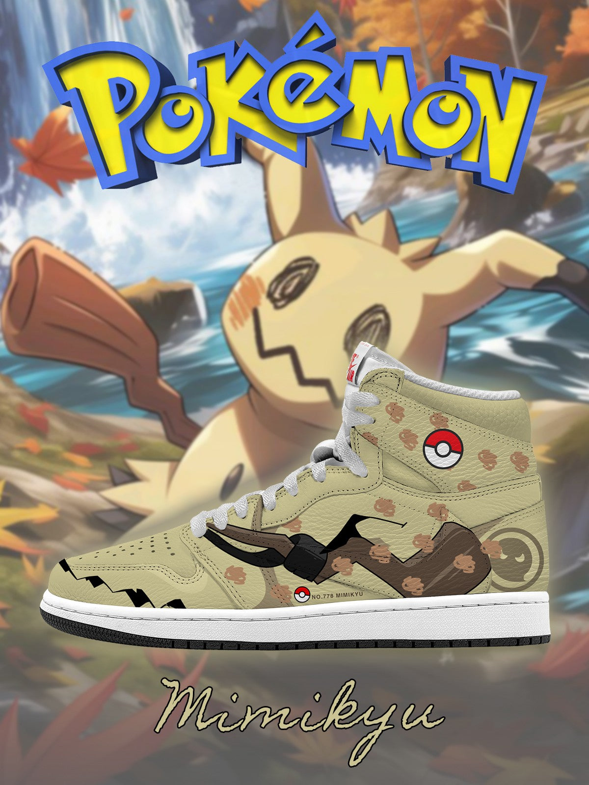 Mimikyu V.1 Custom TS High Sneakers